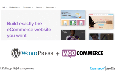 WordPress + Woocommerce koolitus, e-poe tegemise praktikum