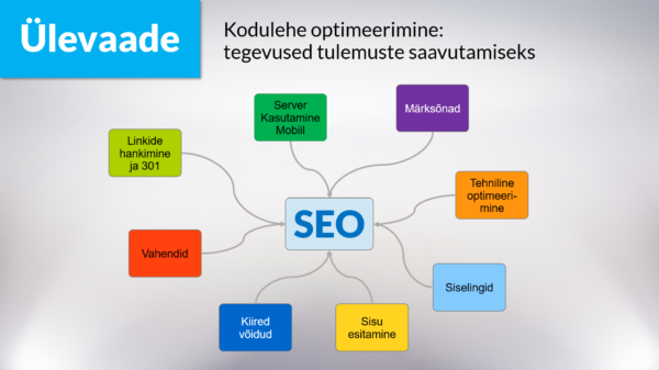 kodulehe optimeerimine seo